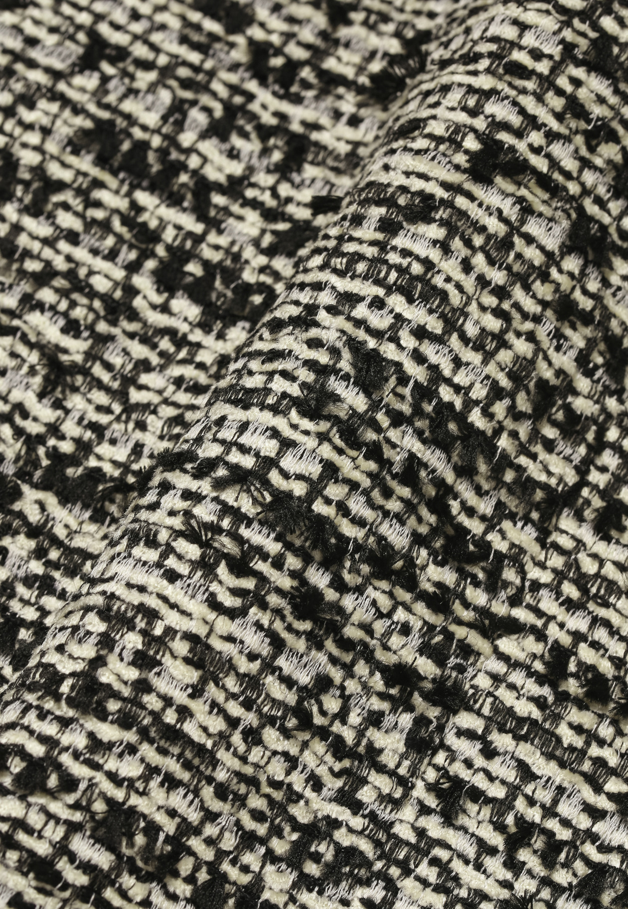 FANCY TWEED CREW NECK GILET / ファンシーツィードクルーネックジレ 詳細画像 Black 13