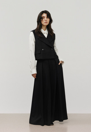 TROPICAL WOOL GILET / トロピカルウールジレ