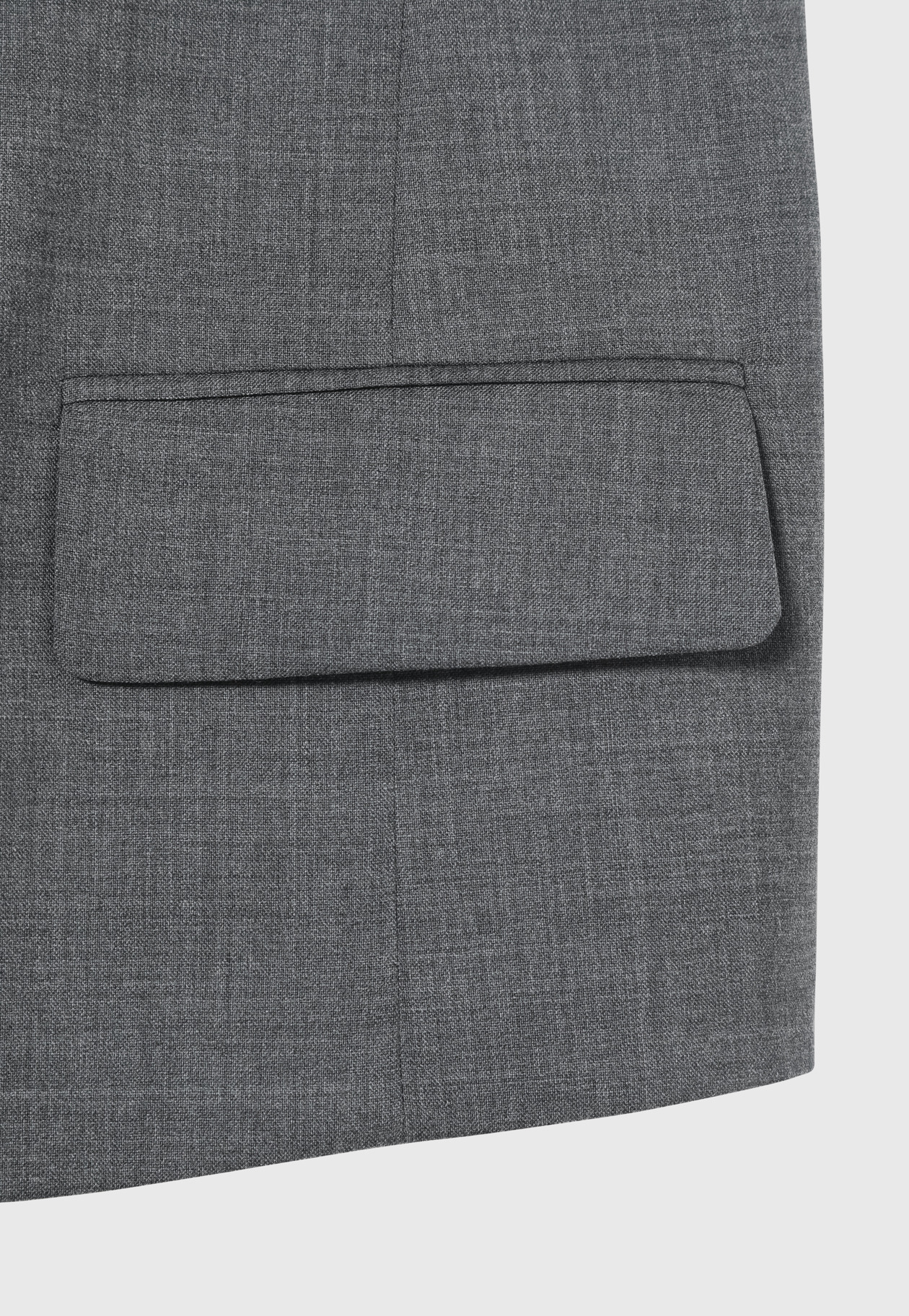 TROPICAL WOOL GILET / トロピカルウールジレ 詳細画像 Gray 5