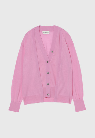 HIGH GAUGE LAYERED CARDIGAN / ハイゲージレイヤードカーディガン