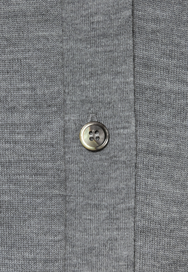 HIGH GAUGE LAYERED CARDIGAN / ハイゲージレイヤードカーディガン 詳細画像 Gray 6