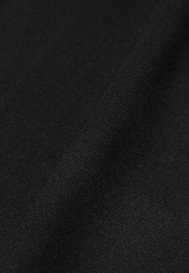 HIGH GAUGE LAYERED CARDIGAN / ハイゲージレイヤードカーディガン 詳細画像 Black 3