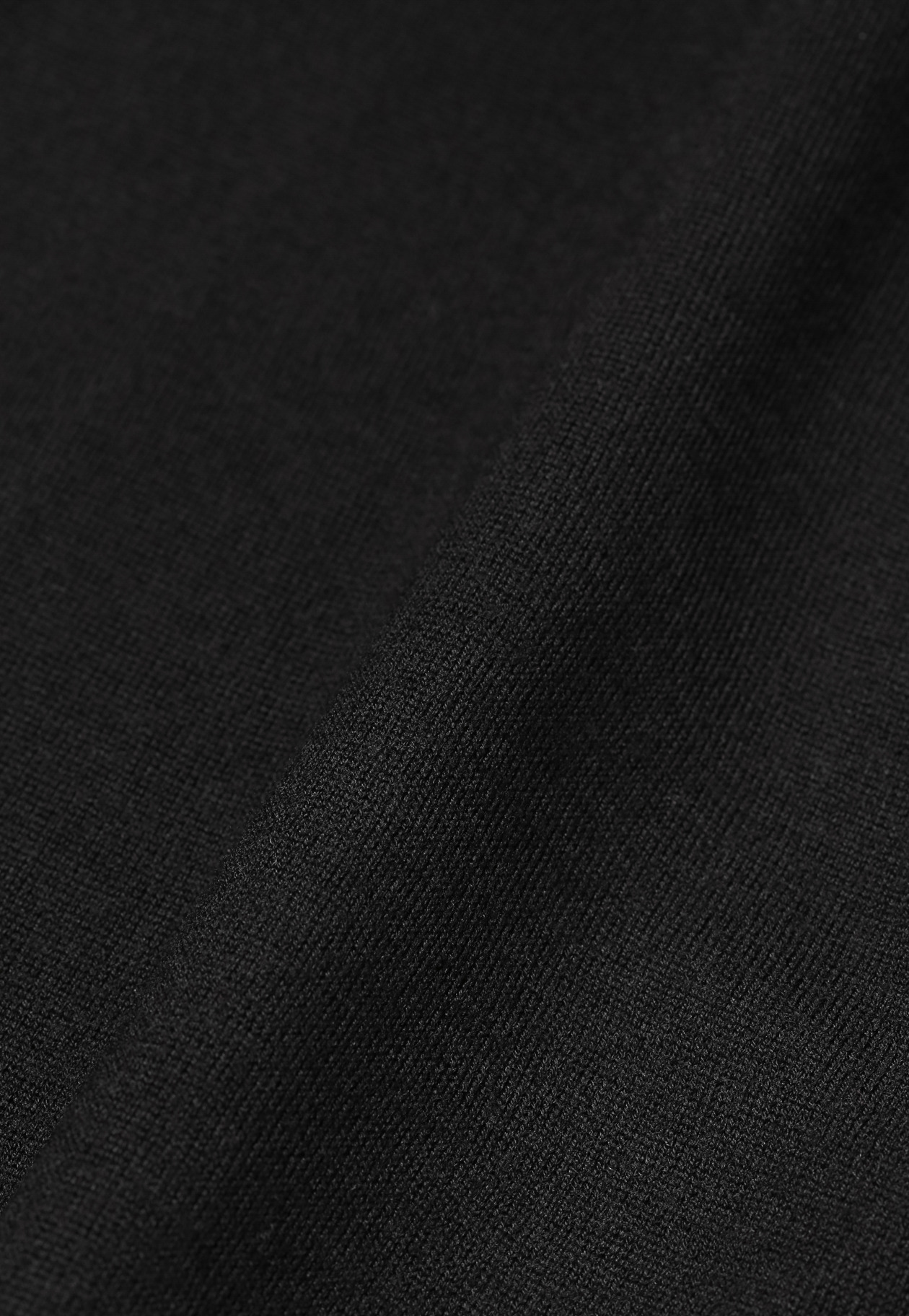 HIGH GAUGE LAYERED CARDIGAN / ハイゲージレイヤードカーディガン 詳細画像 Black 3