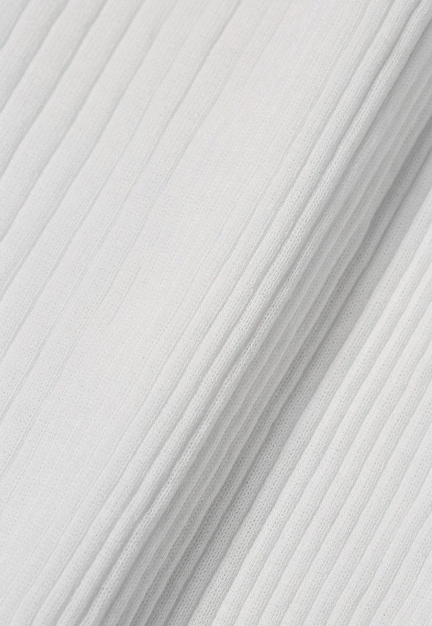 COTTON RIB NO SLEEVE / コットンリブノースリーブ 詳細画像 White 2