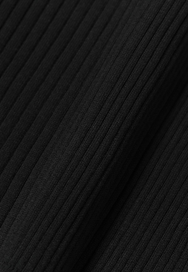 COTTON RIB NO SLEEVE / コットンリブノースリーブ 詳細画像 Black 6