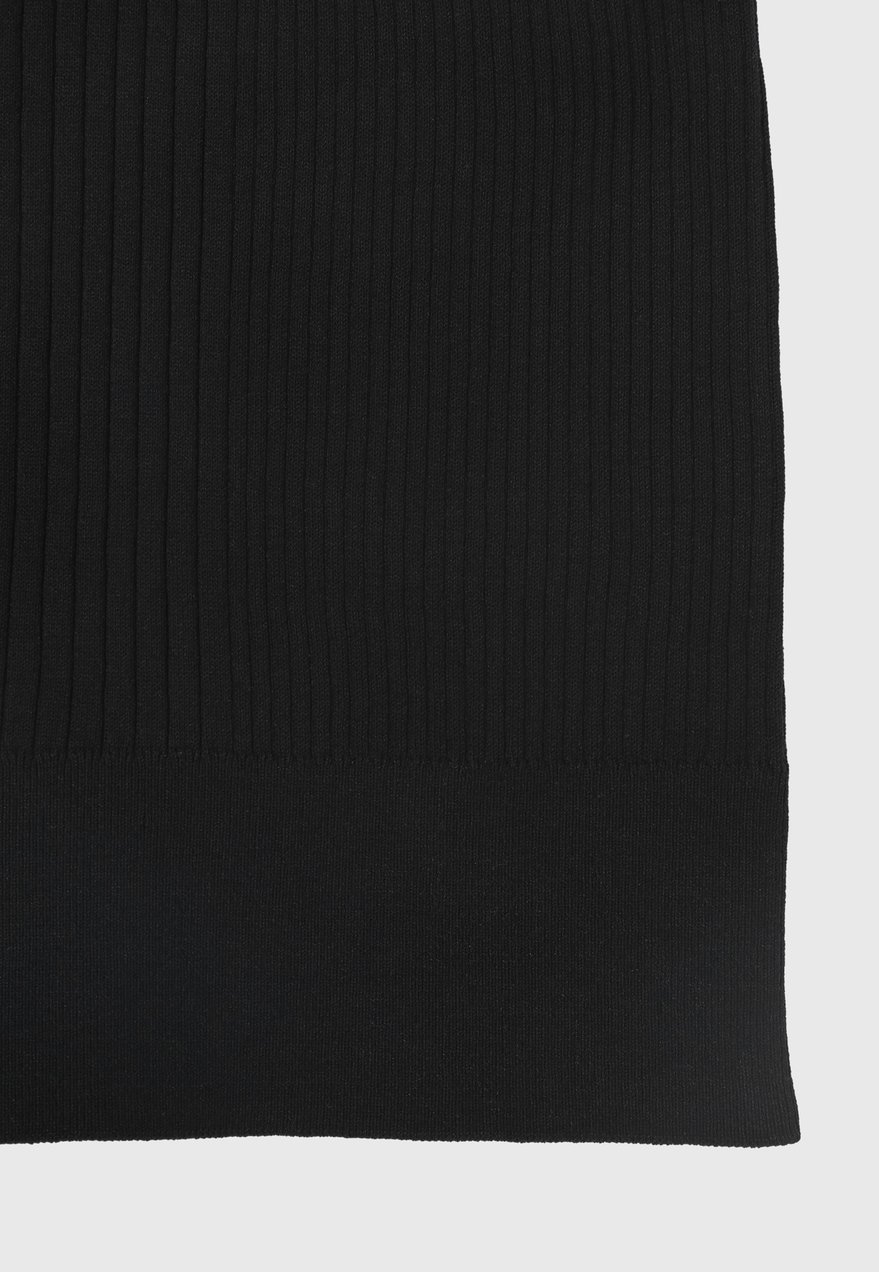 COTTON RIB NO SLEEVE / コットンリブノースリーブ 詳細画像 Black 5