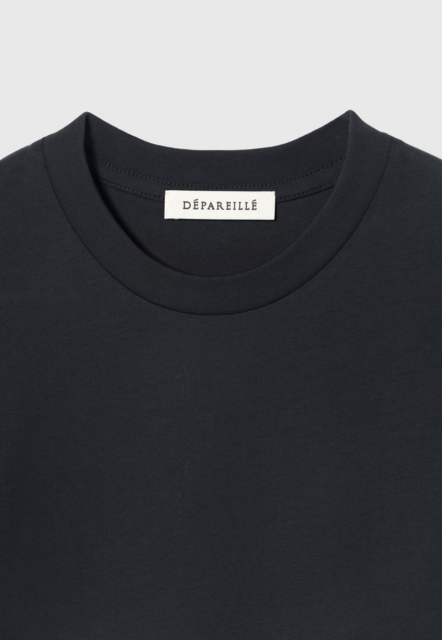 JERSEY CREW NECK T-SHIRT / ジャージークルーネックTシャツ 詳細画像 Navy 3