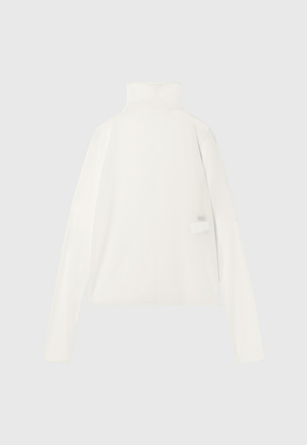 CHIFFON HIGH NECK / シフォンハイネック 詳細画像 OW 1