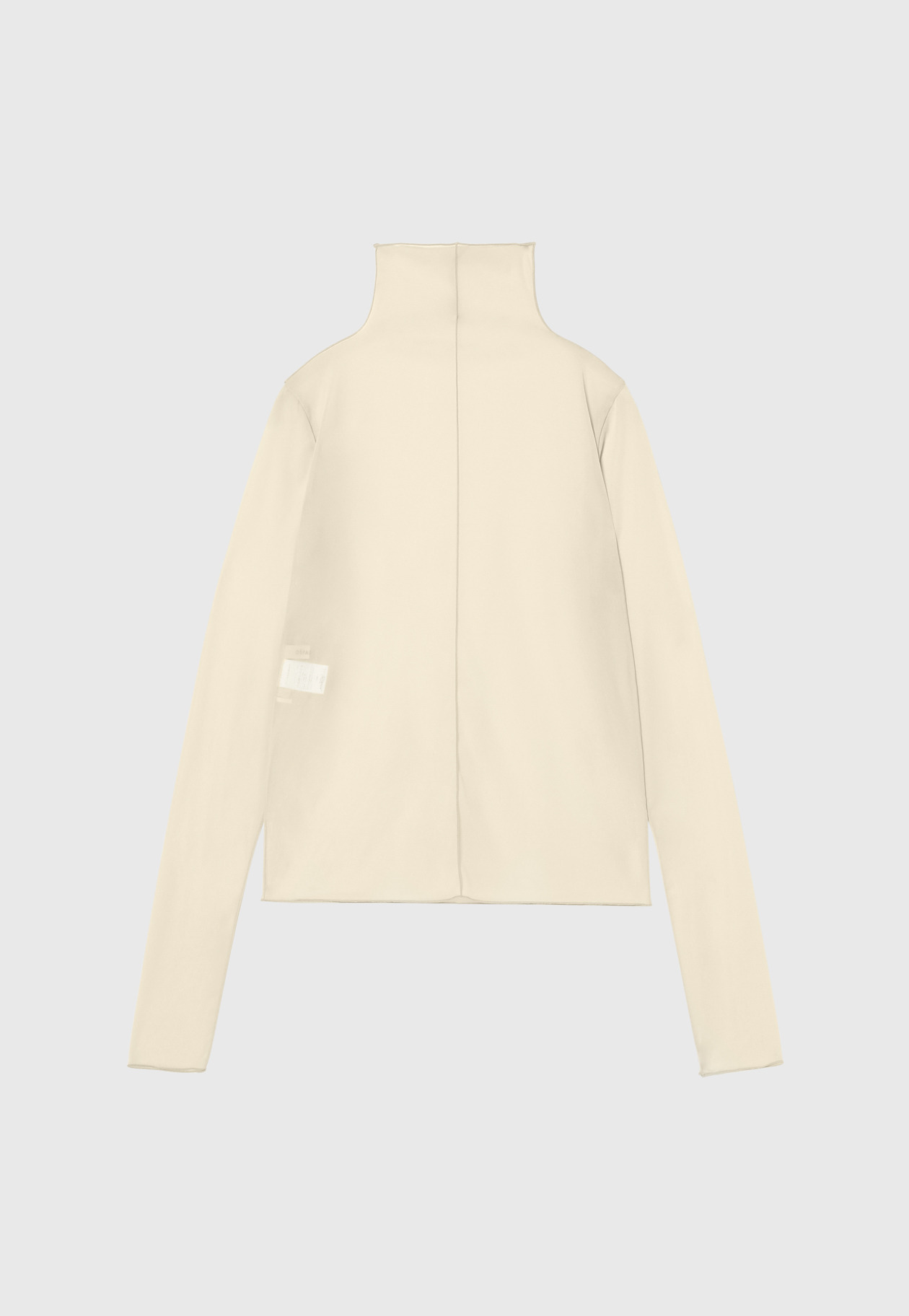 CHIFFON HIGH NECK / シフォンハイネック 詳細画像 Beige 2