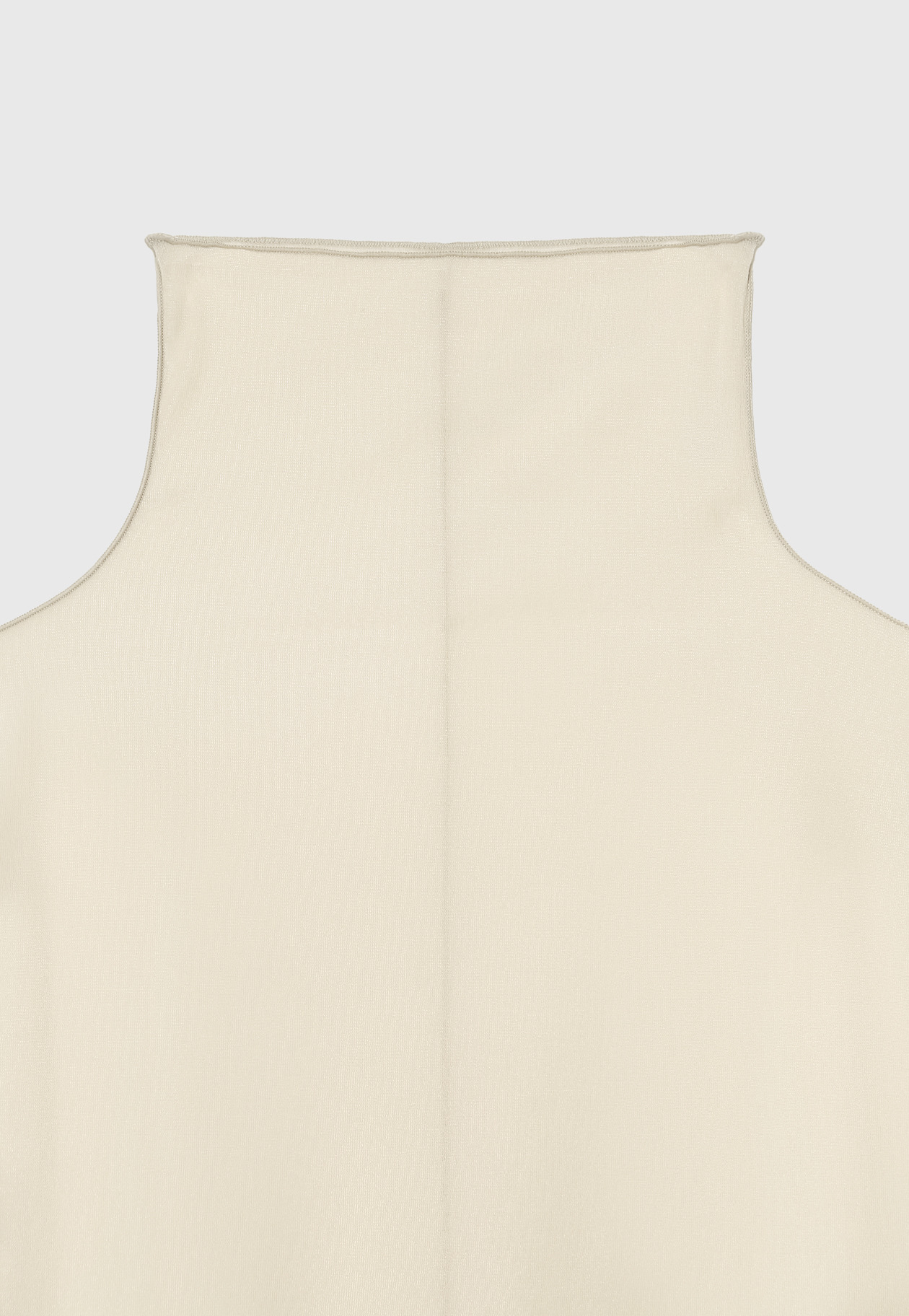 CHIFFON HIGH NECK / シフォンハイネック 詳細画像 Beige 4