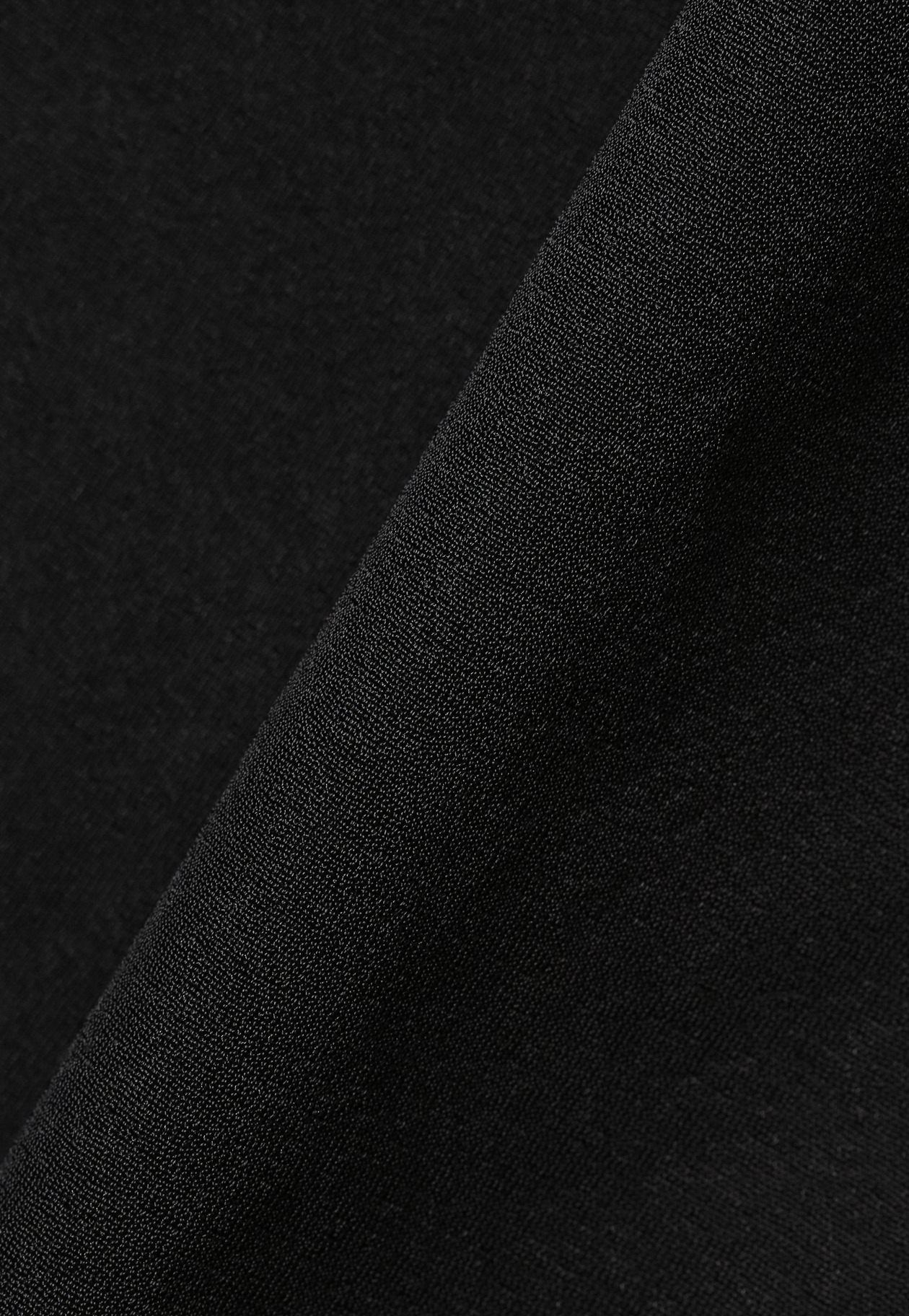 CHIFFON HIGH NECK / シフォンハイネック 詳細画像 Black 2