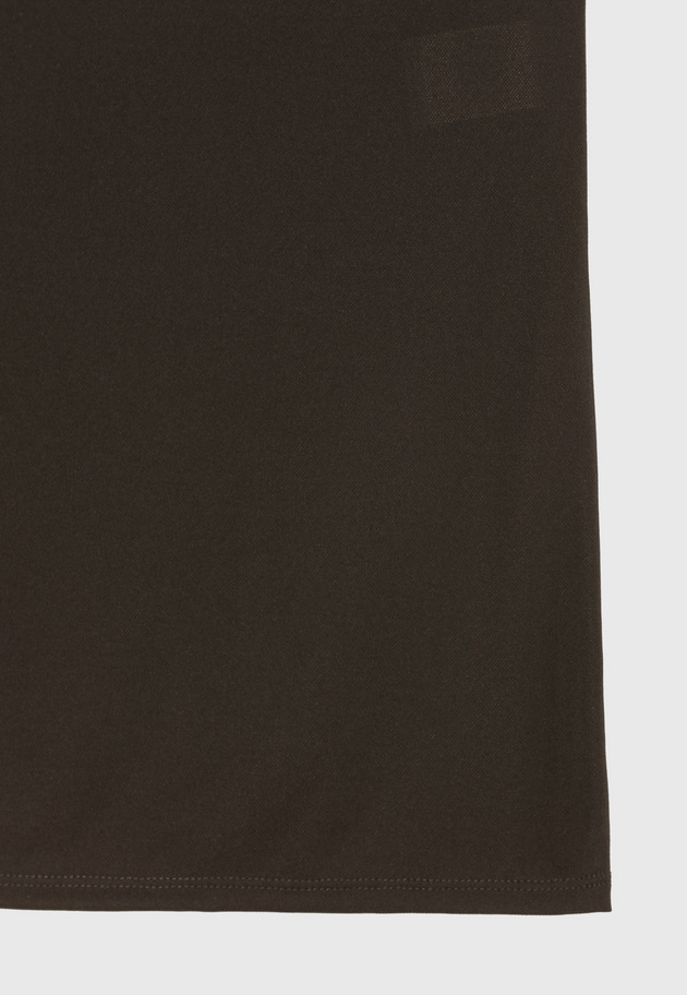 TRIACETATE JERSEY SLEEVELESS TOPS / トリアセテートジャージースリーブレストップス 詳細画像 Brown 5