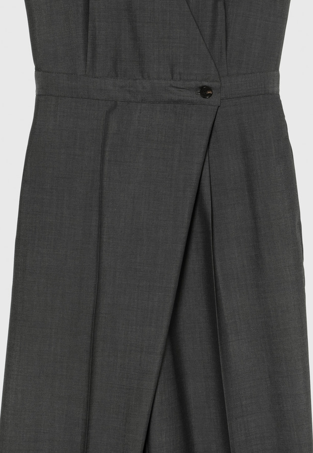 MOHAIR POPLIN COMBINAISON / モヘヤポプリンコンビネゾン 詳細画像 Gray 12