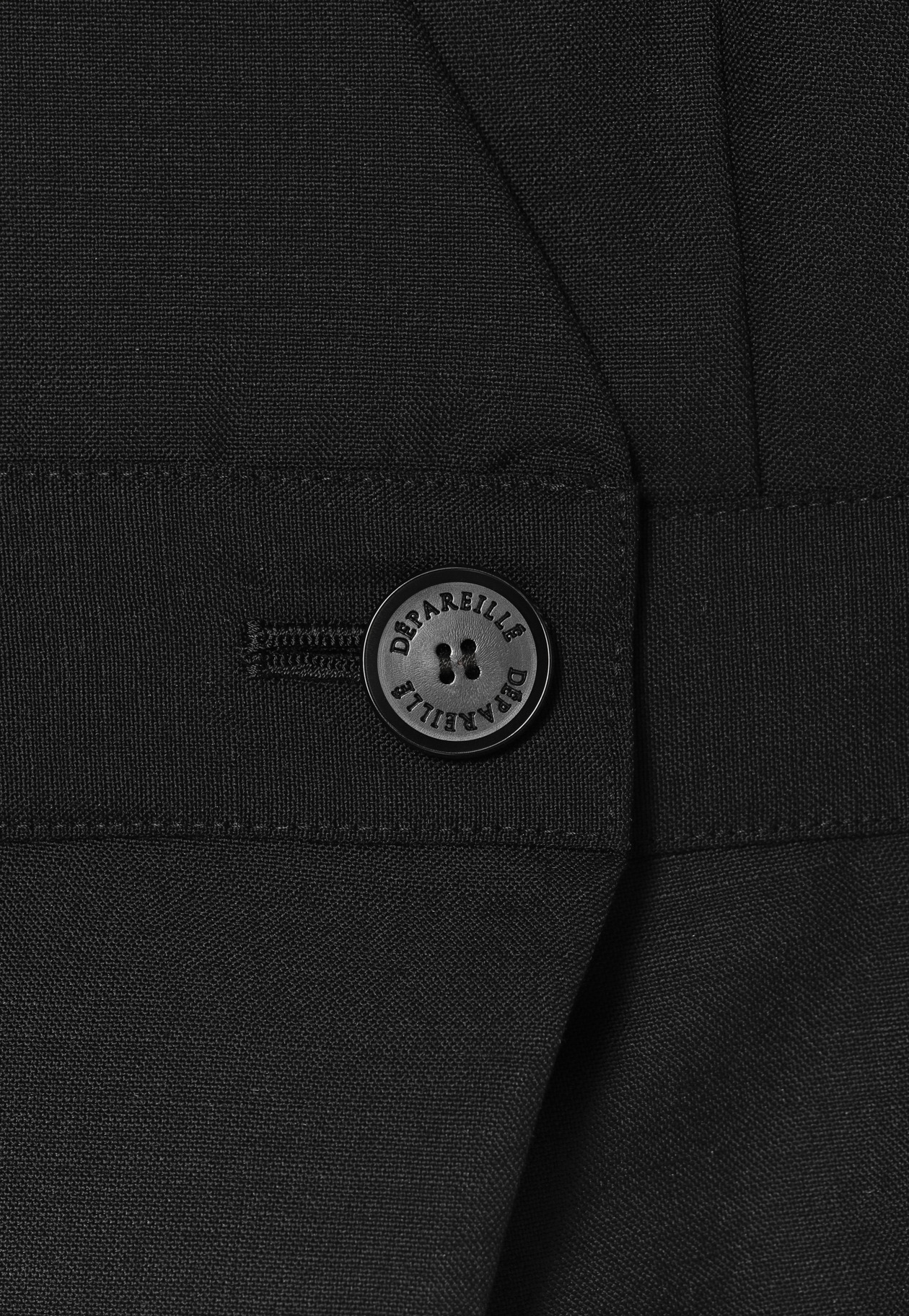 MOHAIR POPLIN COMBINAISON / モヘヤポプリンコンビネゾン 詳細画像 Black 2