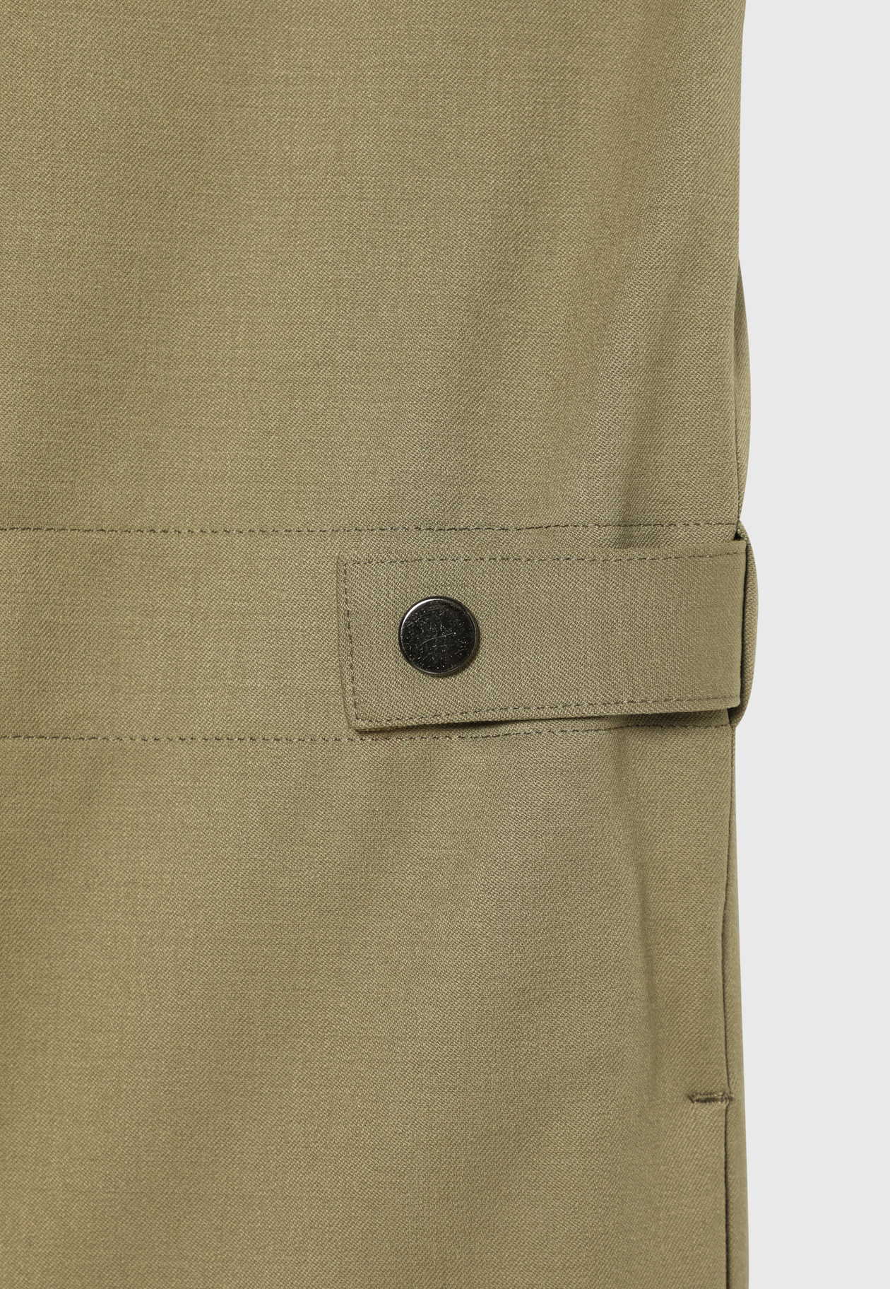 WOOL TWILL SHORT SLEEVE COMBINAISON / ウールツイルショートスリーブコンビネゾン 詳細画像 Beige 3
