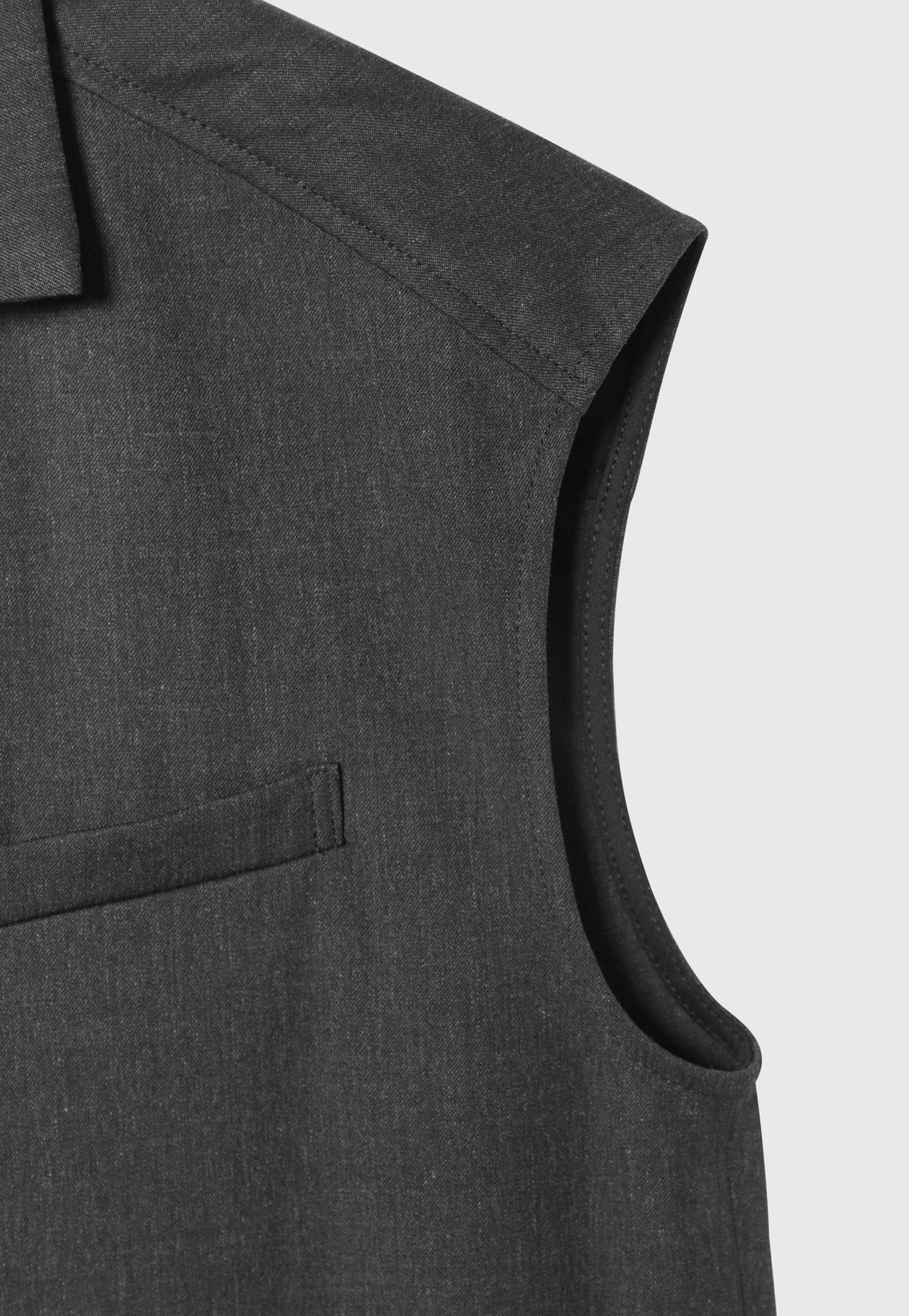 WOOL TWILL SHORT SLEEVE COMBINAISON / ウールツイルショートスリーブコンビネゾン 詳細画像 Chcl 12
