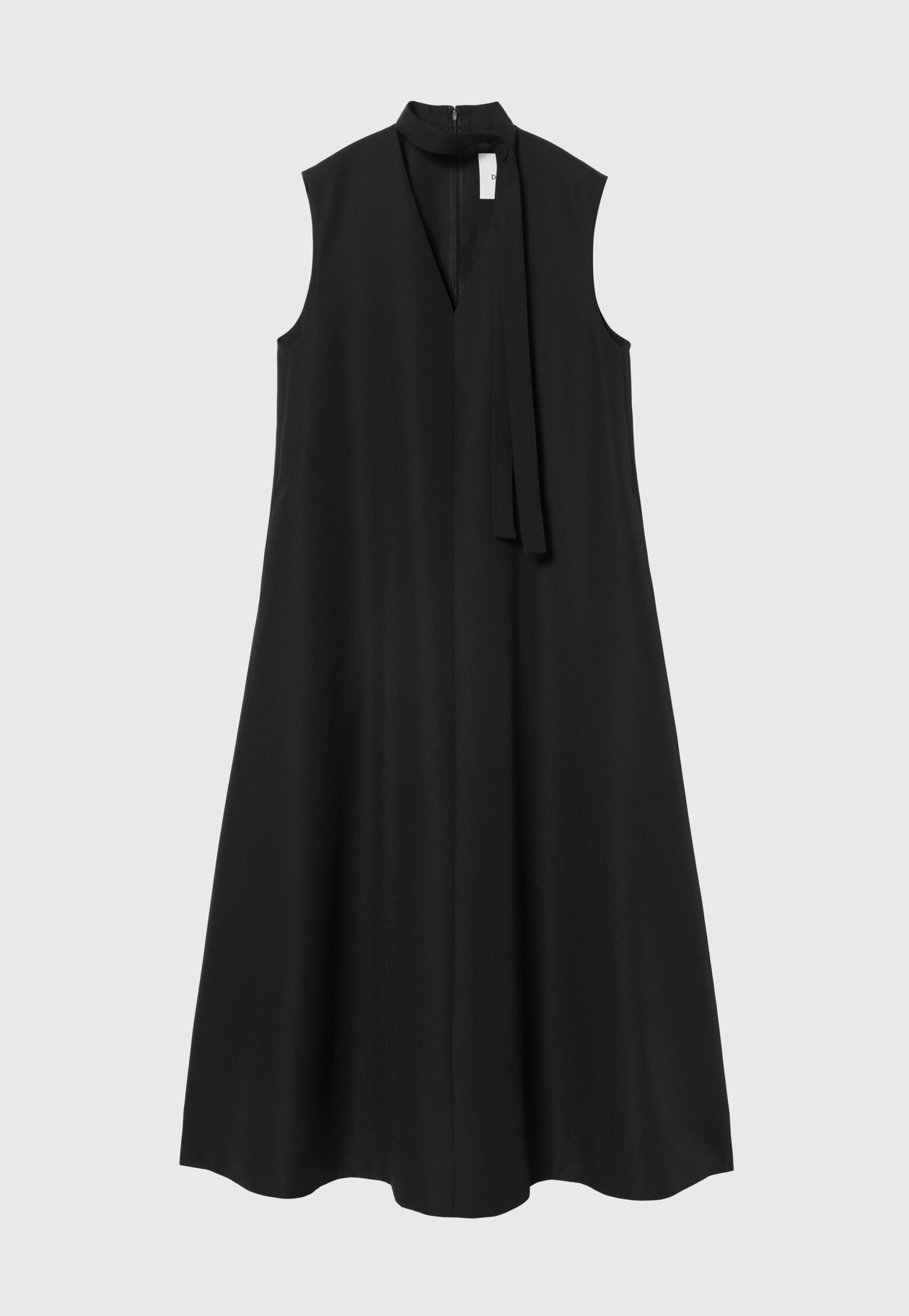 DOSEKIN CHOKER SLEEVELESS DRESS / ドスキンチョーカースリーブレスドレス 詳細画像 Black 6