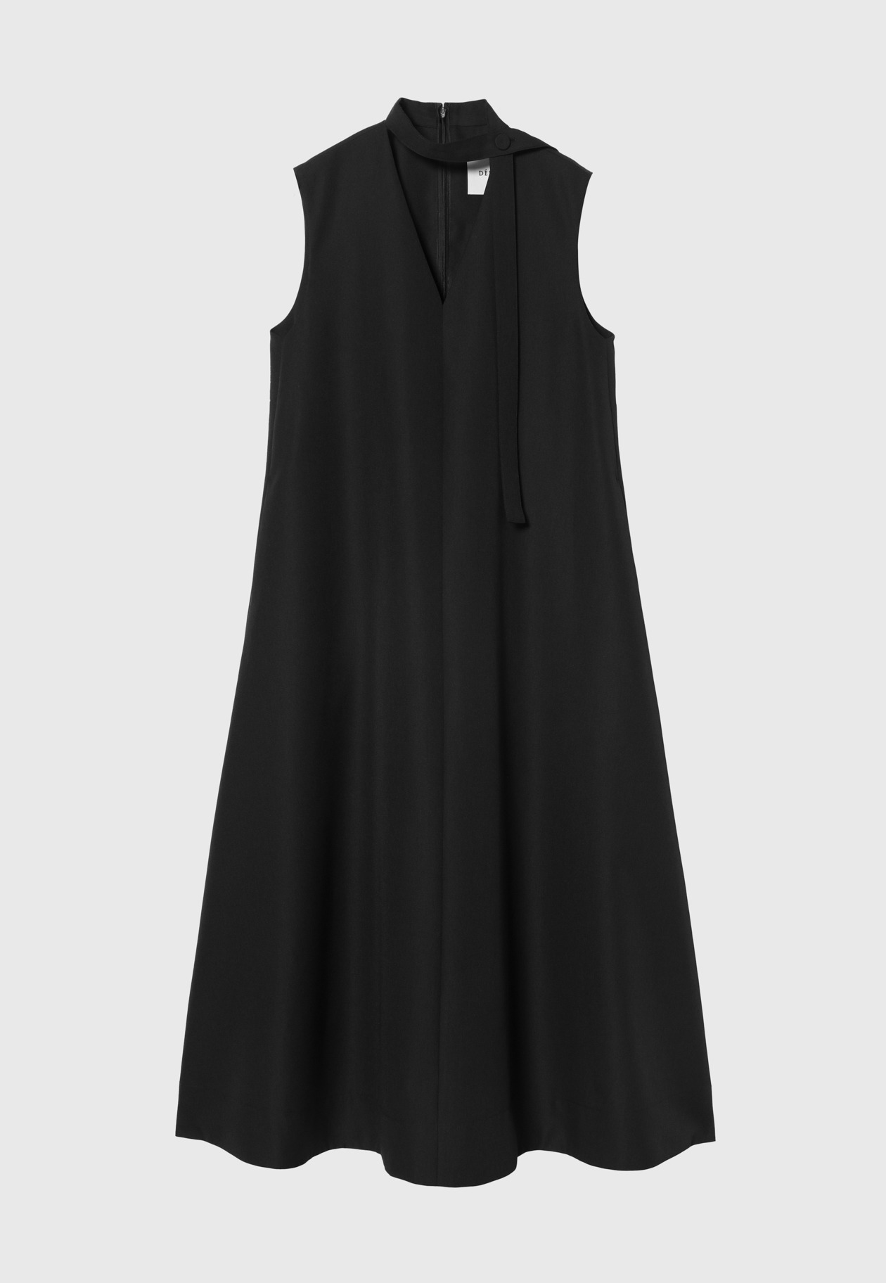 DOSEKIN CHOKER SLEEVELESS DRESS / ドスキンチョーカースリーブレスドレス 詳細画像 Black 7