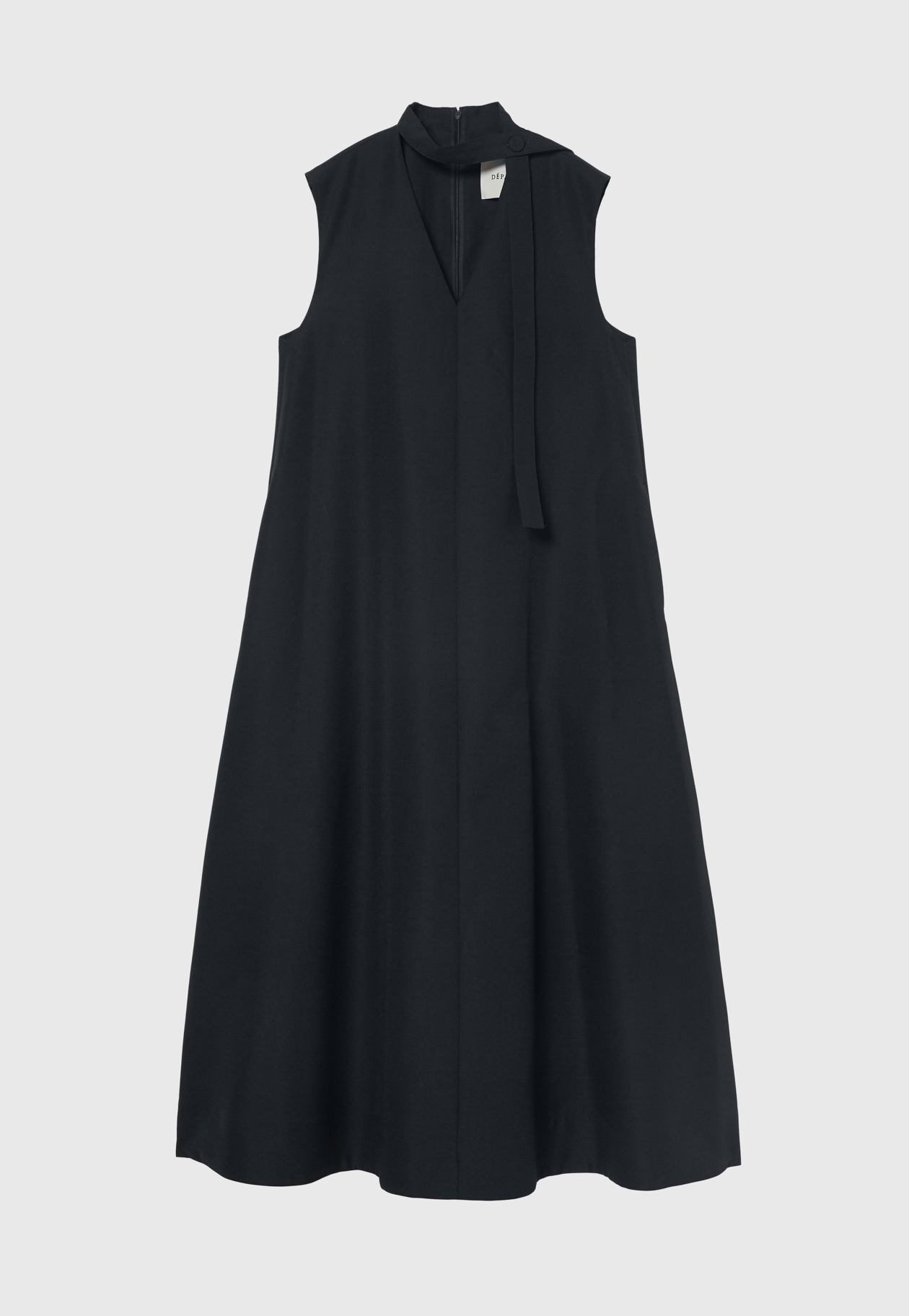 DOSEKIN CHOKER SLEEVELESS DRESS / ドスキンチョーカースリーブレスドレス 詳細画像 Navy 2
