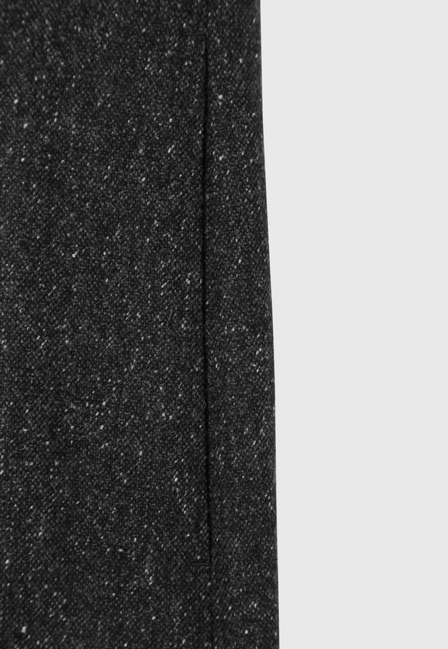 NEP WOOL WRAP DRESS / ネップウールラップドレス 詳細画像 Black 8