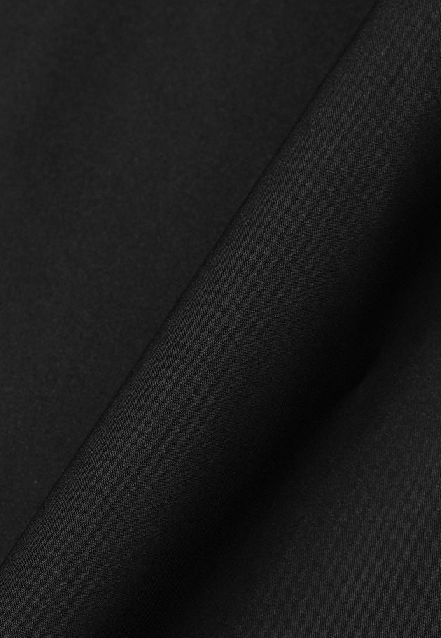 COTTONPOLYESTER PLEATS BLOUSE / コットンポリエステルプリーツブラウス 詳細画像 Black 3