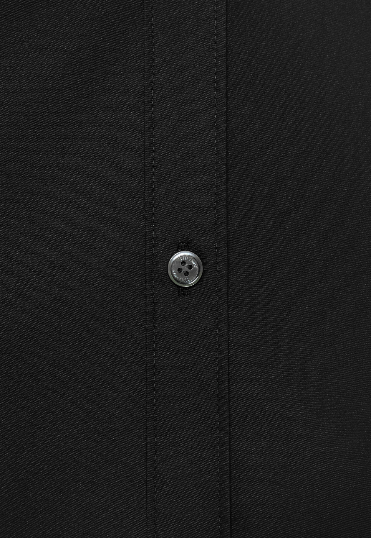 COTTONPOLYESTER PLEATS BLOUSE / コットンポリエステルプリーツブラウス 詳細画像 Black 2