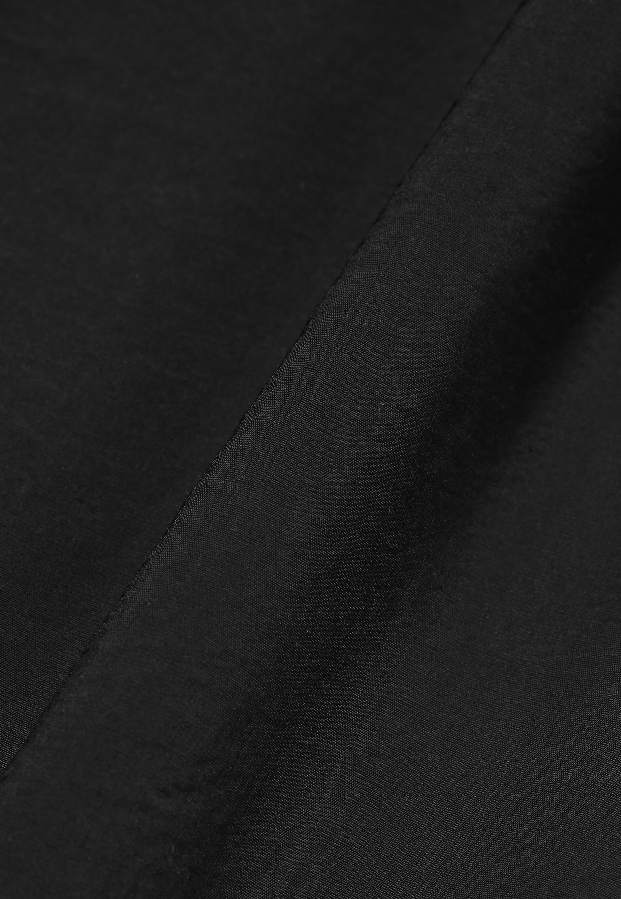 SILK FLARED SLEEVE BLOUSE / シルクフレアスリーブブラウス 詳細画像 Black 6