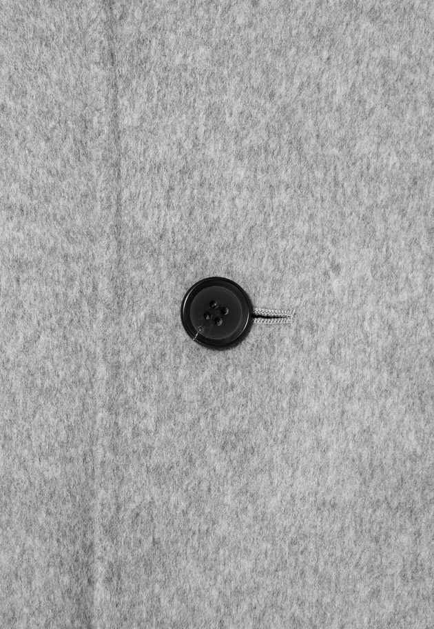 WOOL DOUBLE FACE CHESTER COAT / ウールダブルフェイスチェスターコート 詳細画像 Gray 14