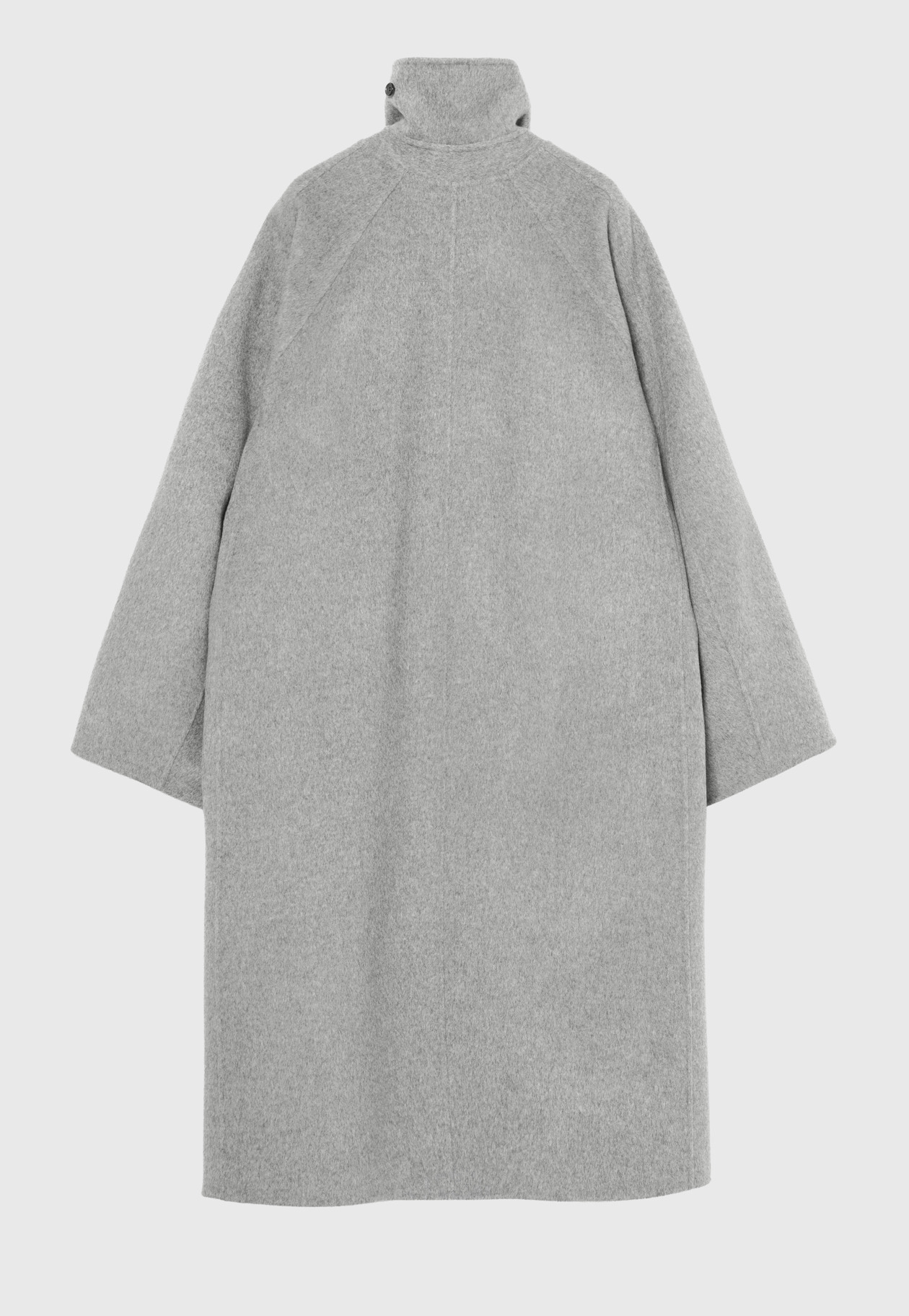 WOOL DOUBLE FACE CHESTER COAT / ウールダブルフェイスチェスターコート 詳細画像 Gray 10