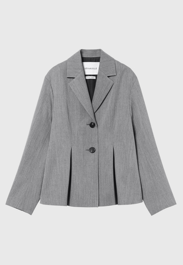 WOOL DOESKIN JACKET / ウールドスキンジャケット 詳細画像 Gray 5