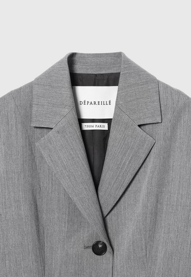 WOOL DOESKIN JACKET / ウールドスキンジャケット 詳細画像 Gray 7