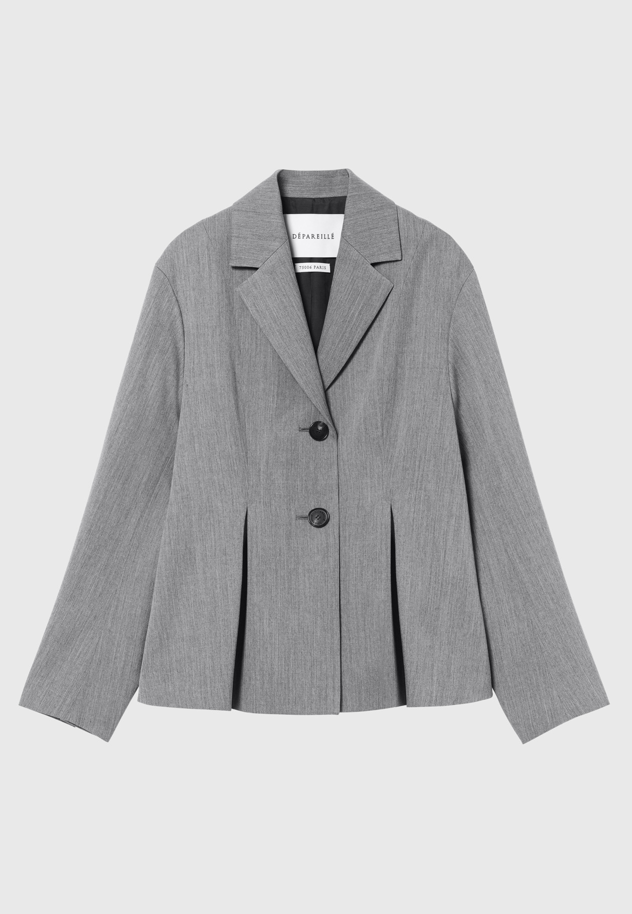 WOOL DOESKIN JACKET / ウールドスキンジャケット 詳細画像 Gray 5