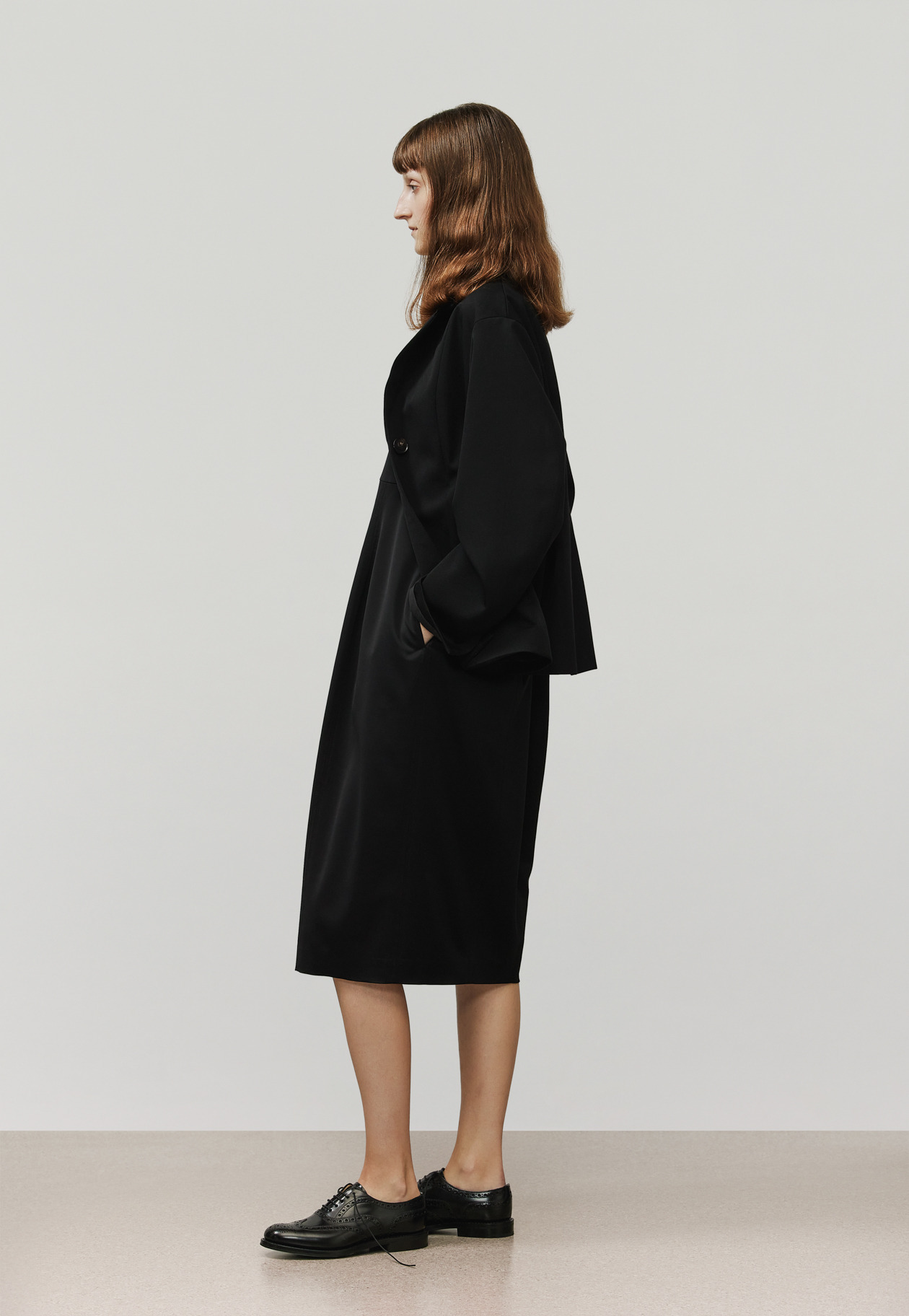 WOOL DOESKIN JACKET / ウールドスキンジャケット 詳細画像 Black 2