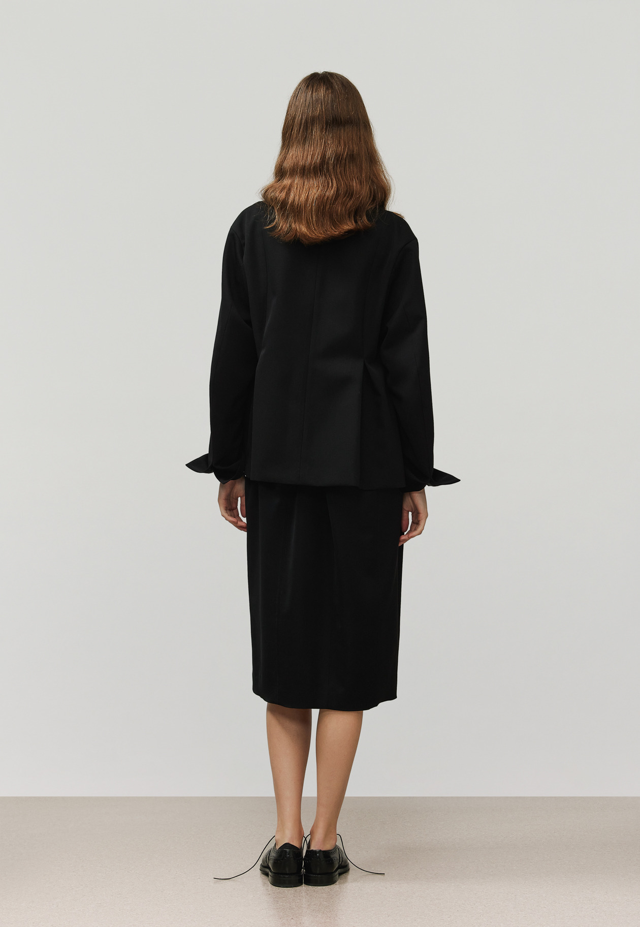 WOOL DOESKIN JACKET / ウールドスキンジャケット 詳細画像 Black 3