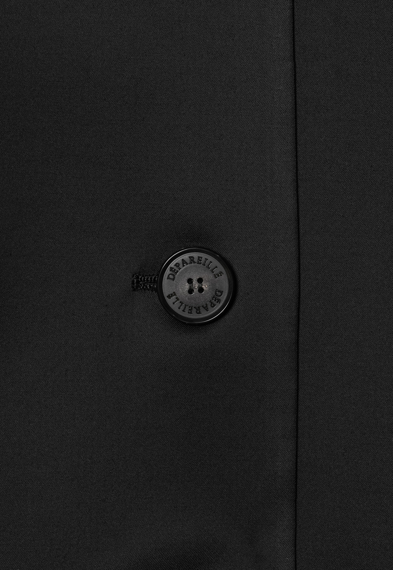 WOOL VISCOSE SATIN JACKET / ウールヴィスコースサテンジャケット 詳細画像 Black 12