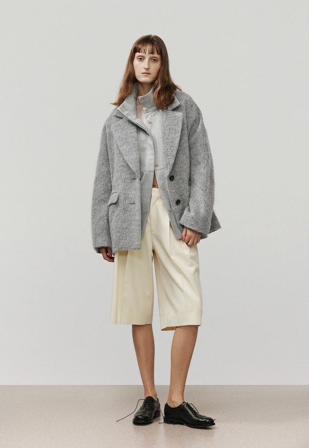 ALPACA MOHAIR SHAGGY JACKET / アルパカモヘヤシャギージャケット 詳細画像 Gray 1