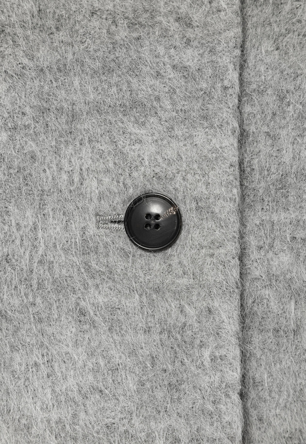 ALPACA MOHAIR SHAGGY JACKET / アルパカモヘヤシャギージャケット 詳細画像 Gray 11