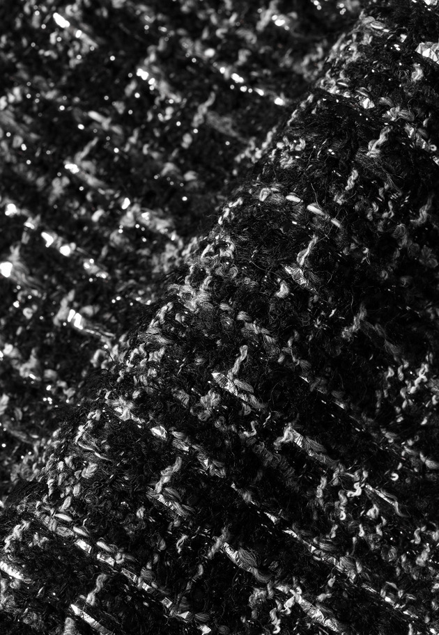 MIX TWEED JACKET / ミックスツィードジャケット 詳細画像 Black 9