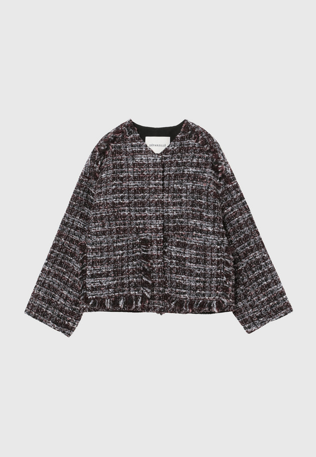 MIX TWEED JACKET / ミックスツィードジャケット 詳細画像 Brd 6