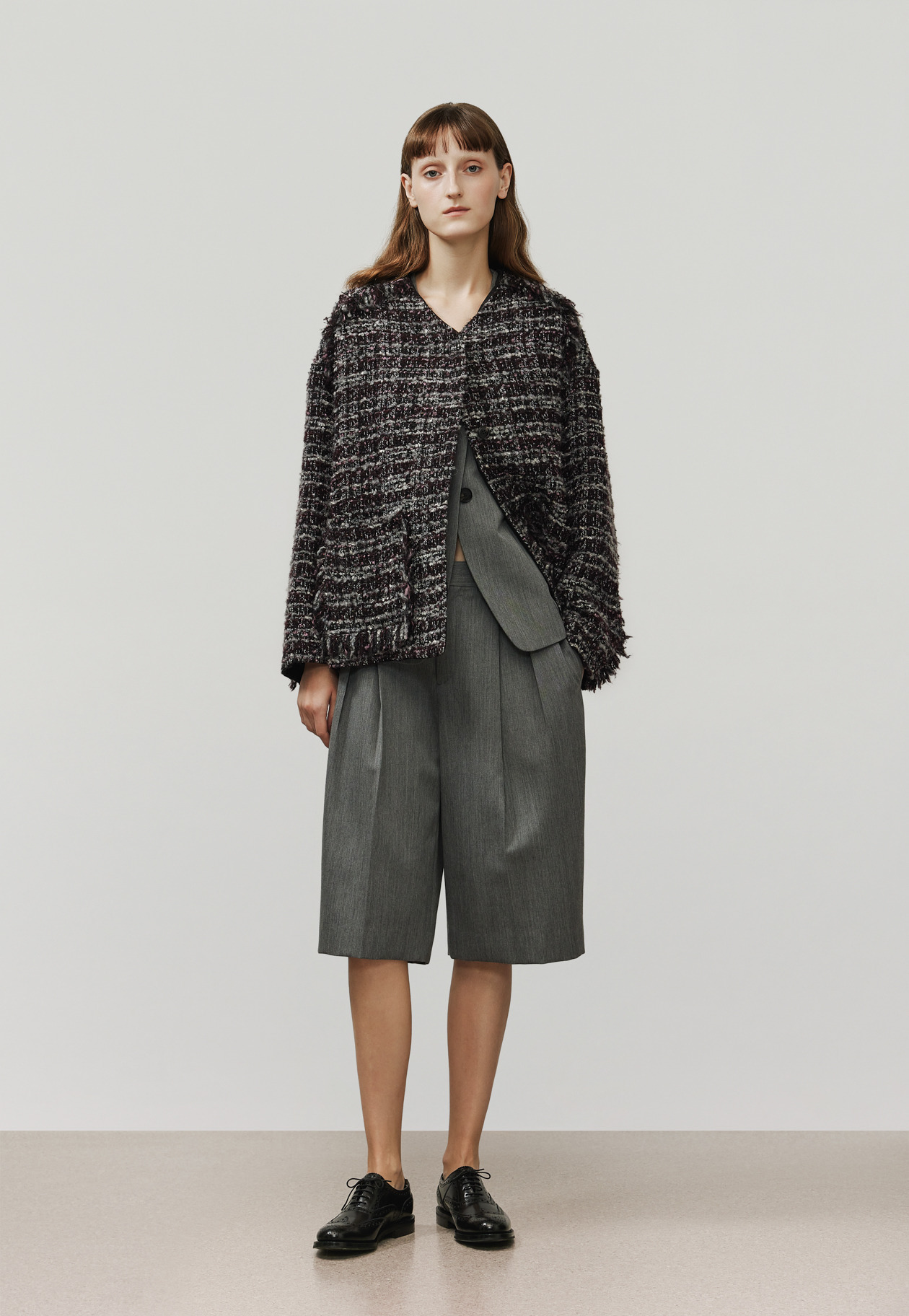 MIX TWEED JACKET / ミックスツィードジャケット 詳細画像 Brd 1