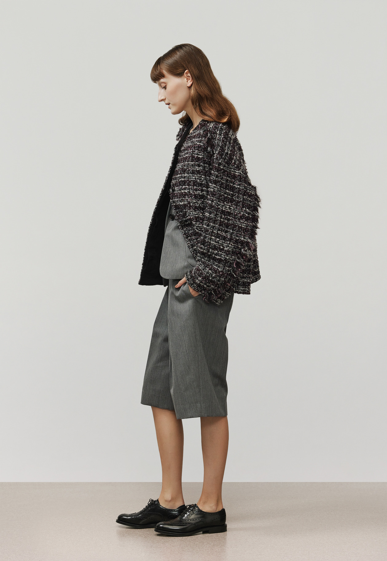 MIX TWEED JACKET / ミックスツィードジャケット 詳細画像 Brd 2
