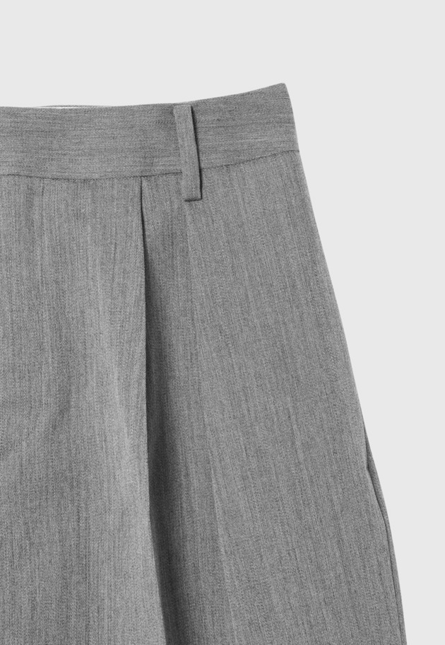 WOOL DOESKIN CULOTTES / ウールドスキンキュロット 詳細画像 Gray 8