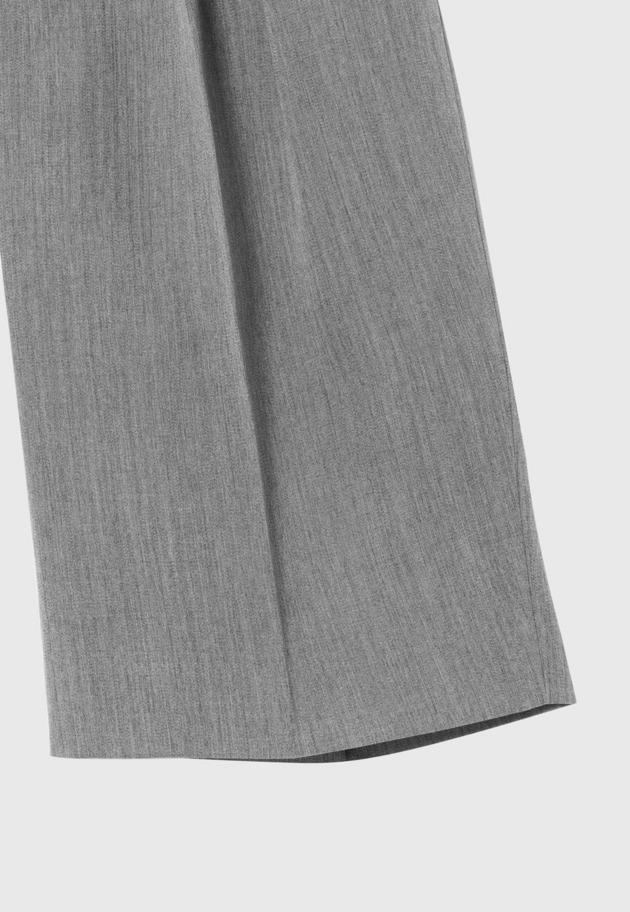 WOOL DOESKIN CULOTTES / ウールドスキンキュロット 詳細画像 Gray 9