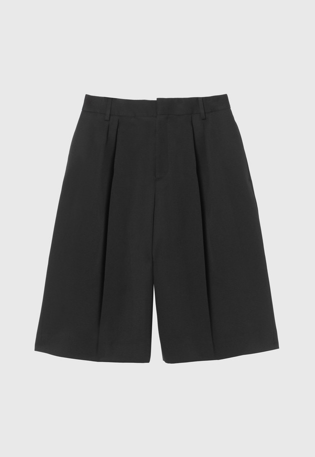 WOOL DOESKIN CULOTTES / ウールドスキンキュロット 詳細画像 Black 4