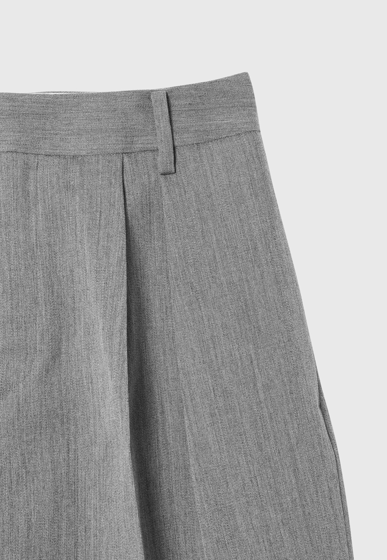 WOOL DOESKIN CULOTTES / ウールドスキンキュロット 詳細画像 Gray 8