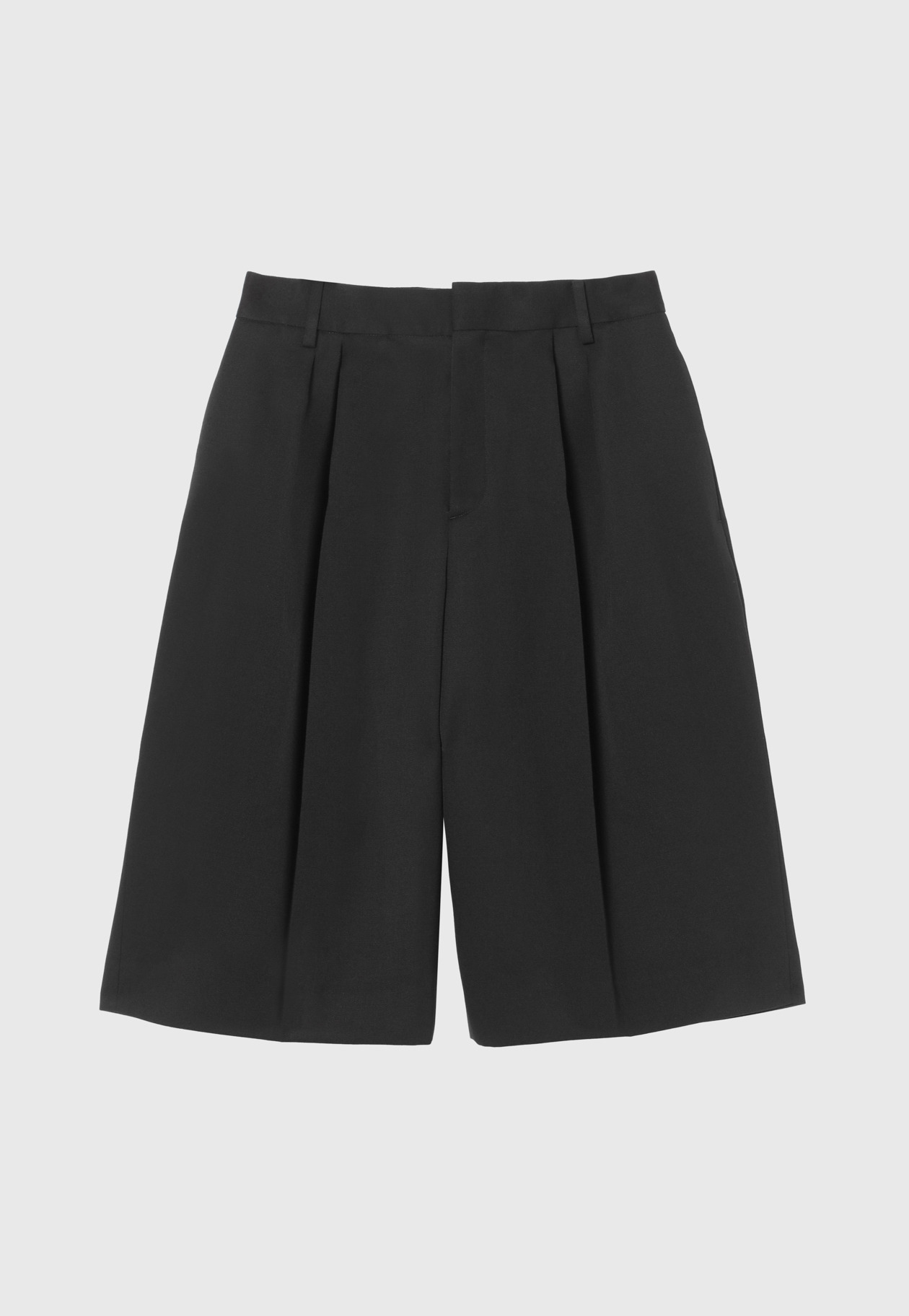 WOOL DOESKIN CULOTTES / ウールドスキンキュロット 詳細画像 Black 4