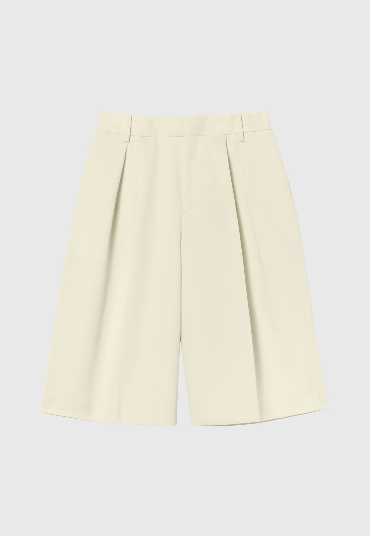 WOOL DOESKIN CULOTTES / ウールドスキンキュロット 詳細画像 Ivory 1