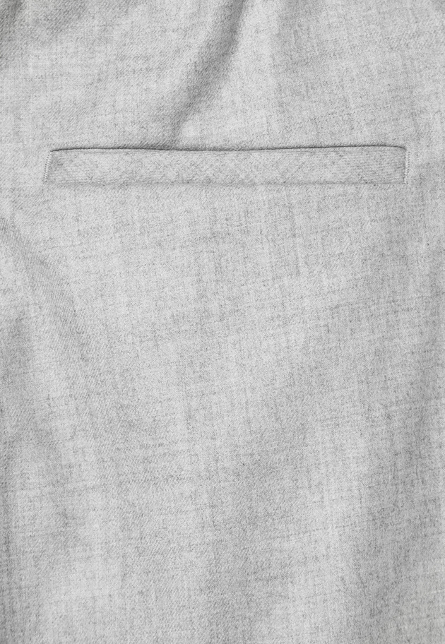 SAXONY GATHERED PANTS / サキソニーギャザーパンツ 詳細画像 Gray 6