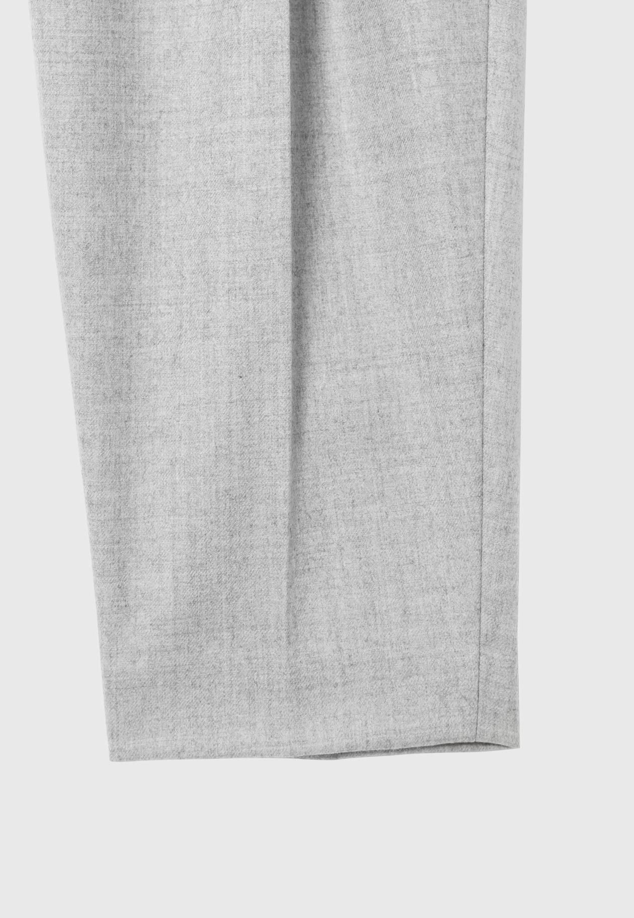 SAXONY GATHERED PANTS / サキソニーギャザーパンツ 詳細画像 Gray 5