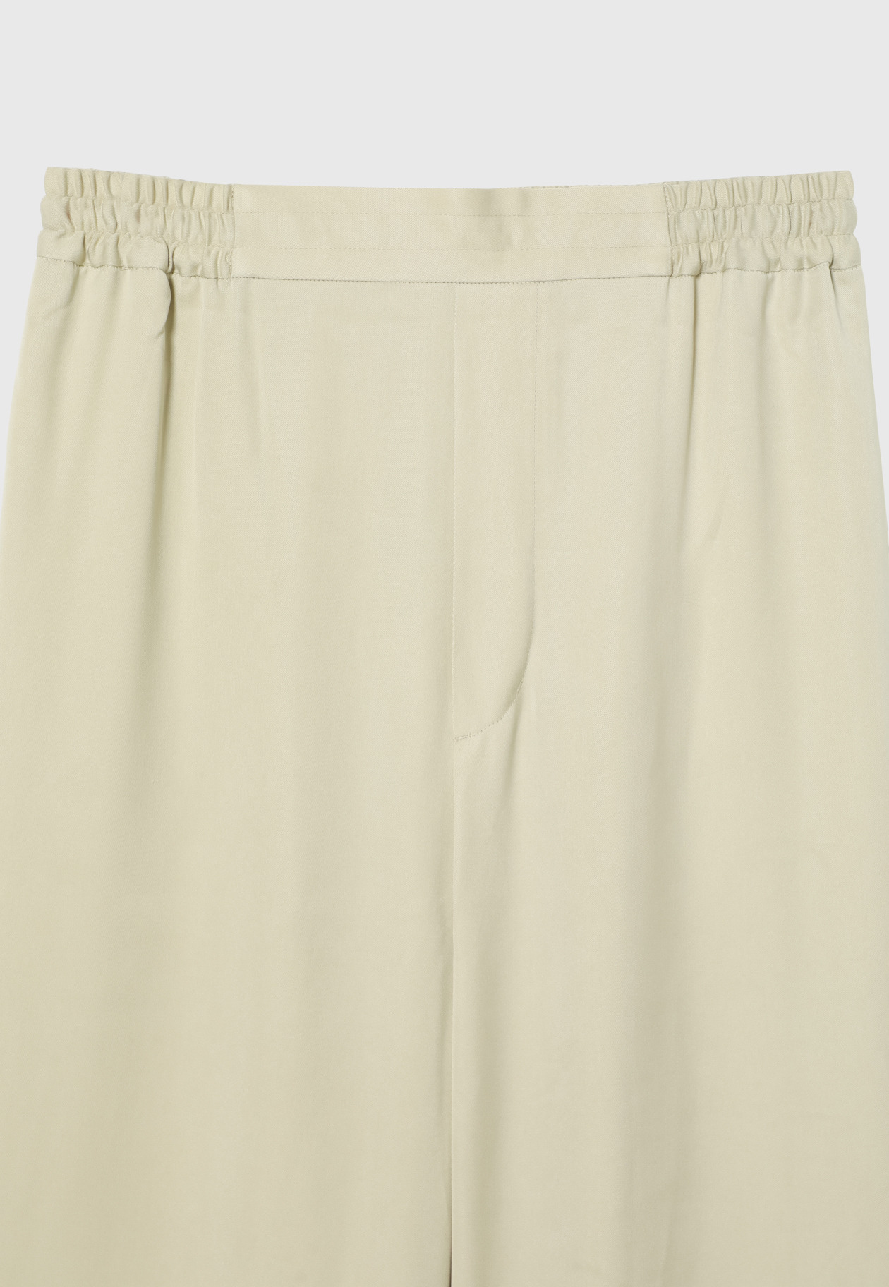CUPRA GATHERED PANTS / キュプラギャザーパンツ 詳細画像 Beige 3